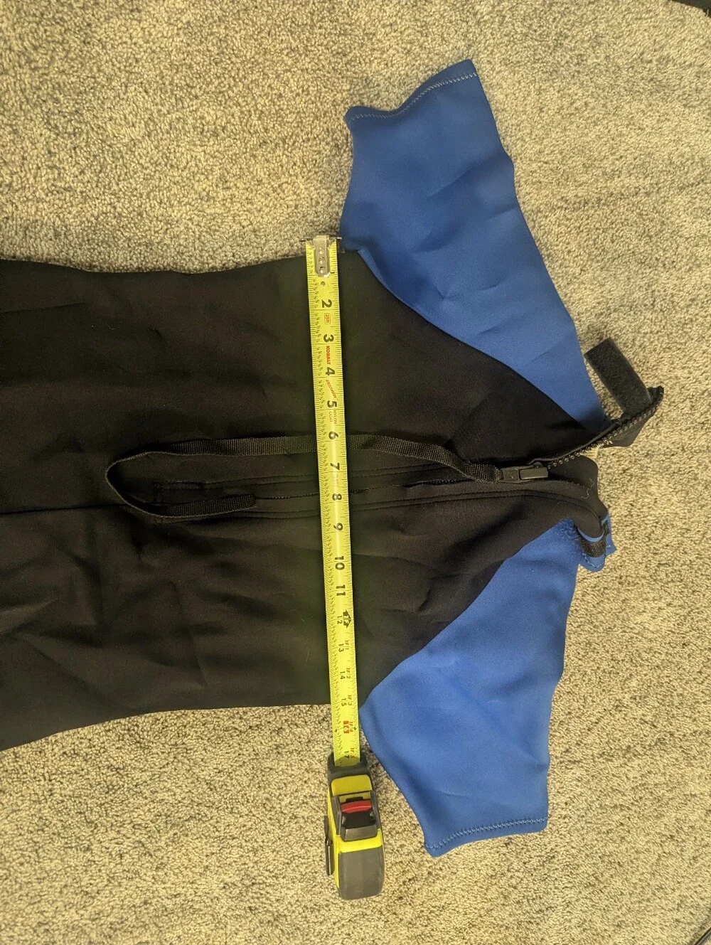 Kids Shorty Wetsuit - Black & Blue